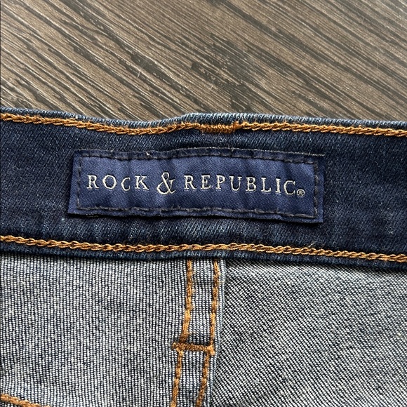 Denim Distressed Shorts - Picture 2 of 4